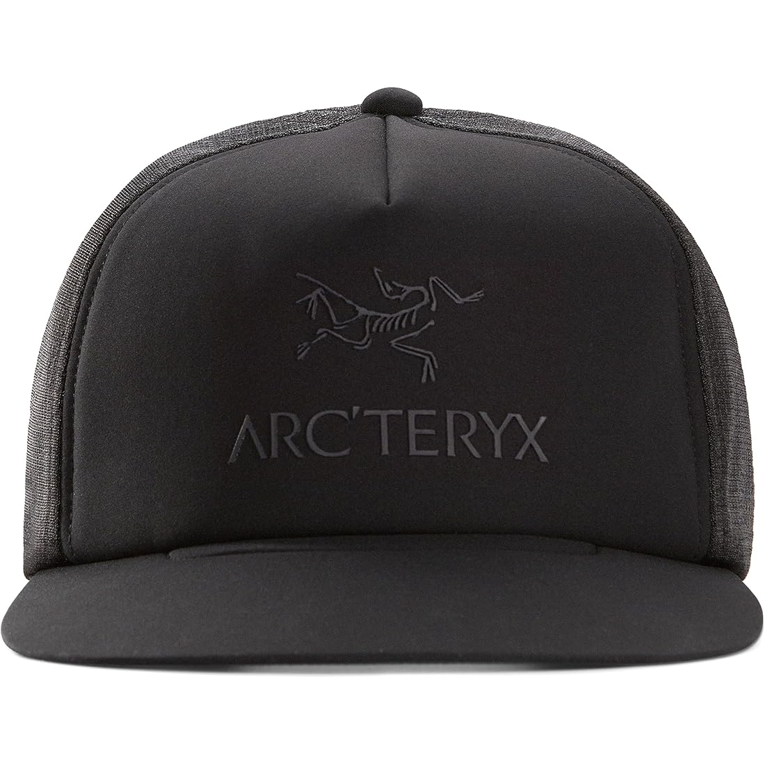 【新品】Arc’teryx trucker cap 黒 フリーサイズ Buy Arc'teryx Logo Flat Brim Trucker Hat | Flat-Brim